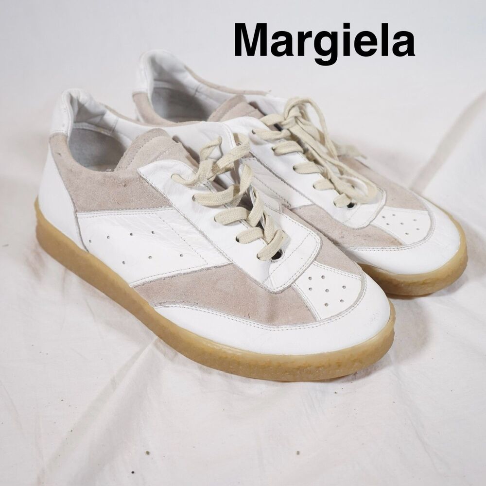 MM6 Maison Margiela 6 Court Low Top Sneakers Size 42 $460 Retail